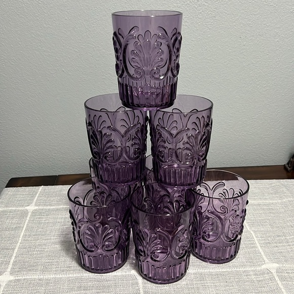 Brand new, Bali Hai set of four Acrylic 16 oz Double old fashion tumblers - Picture 2 of 6